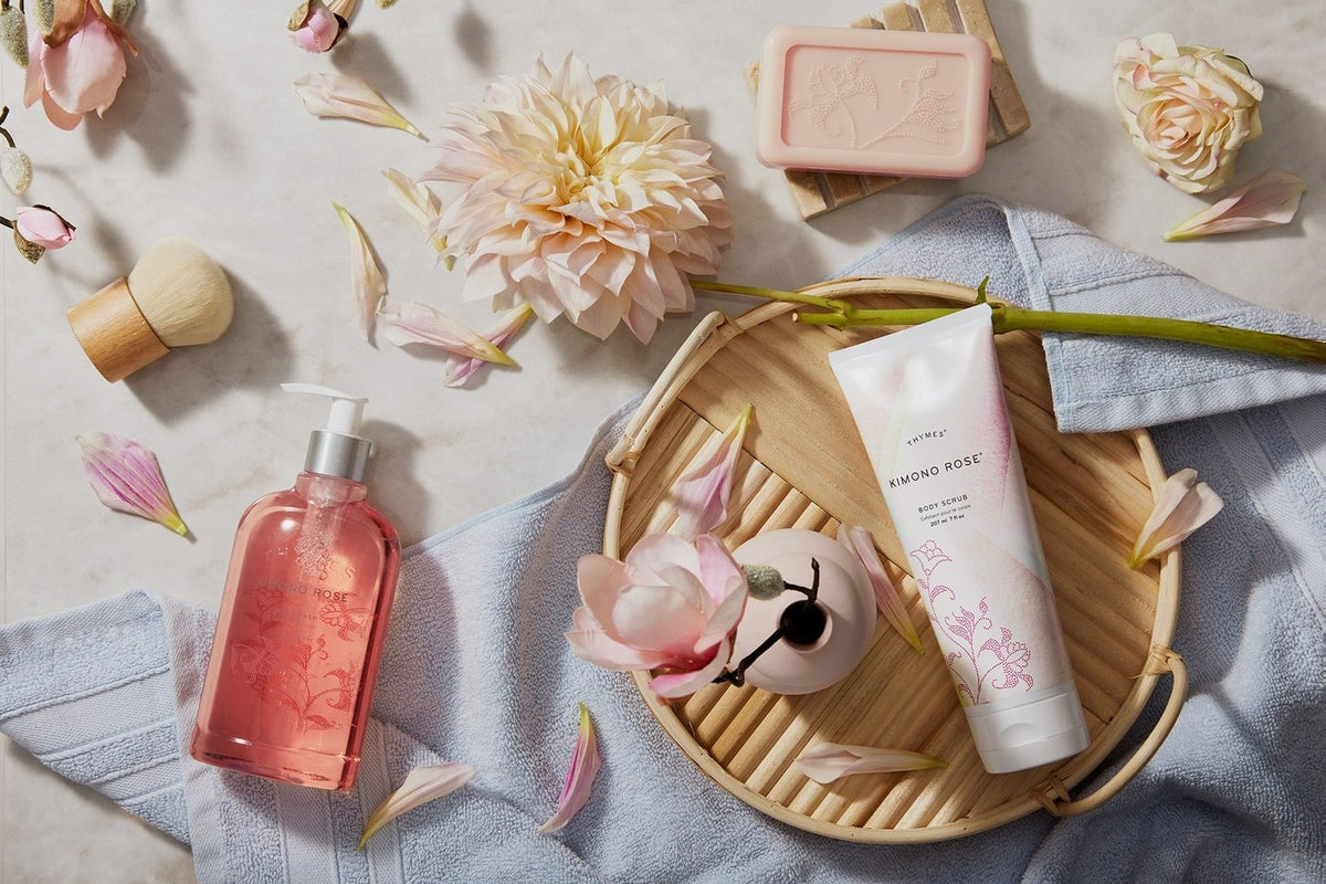 Thymes Kimono Rose Body Scrub