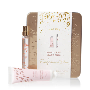 Thymes Goldleaf Gardenia Fragrance Duo Value Gift Set