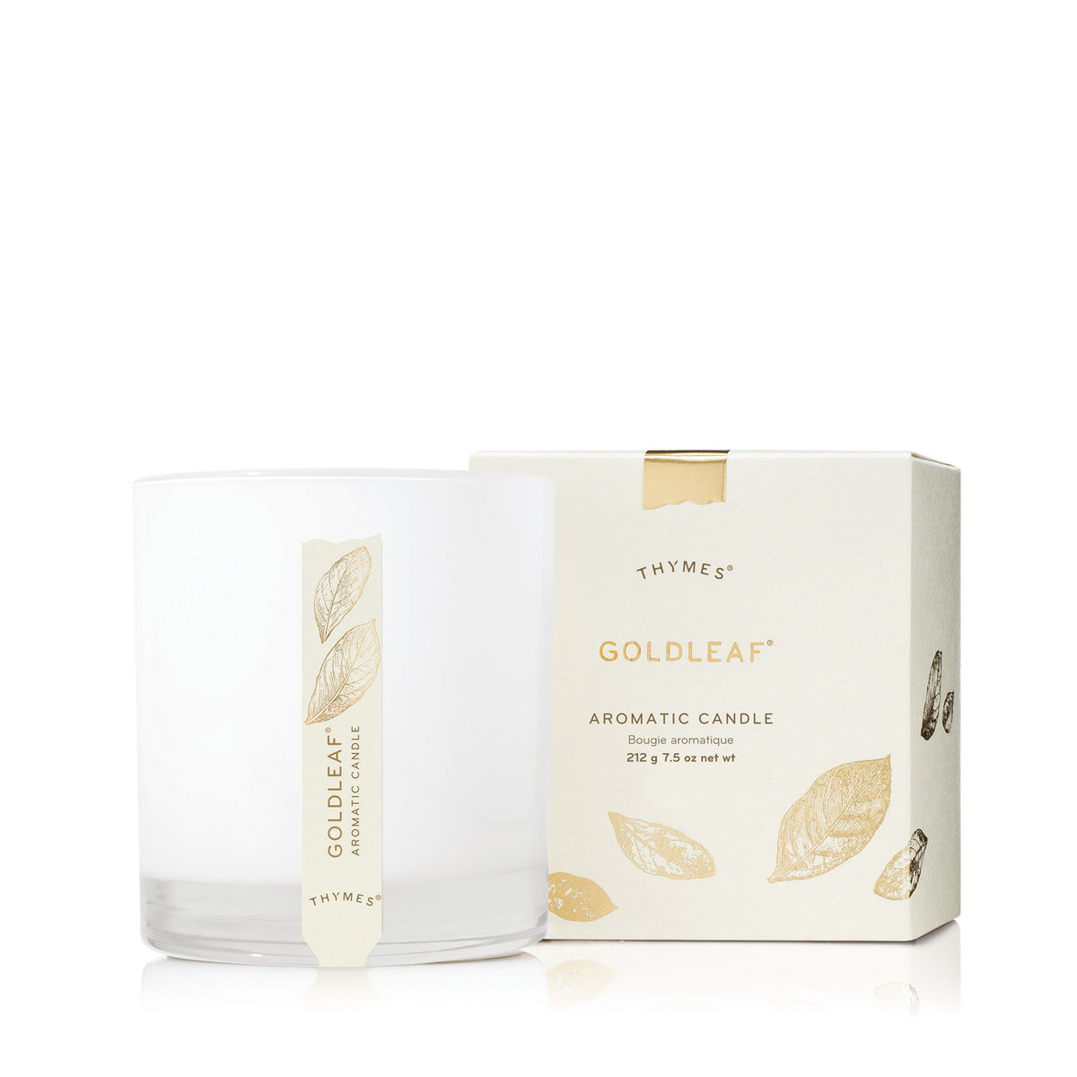Thymes Goldleaf Aromatic Candle
